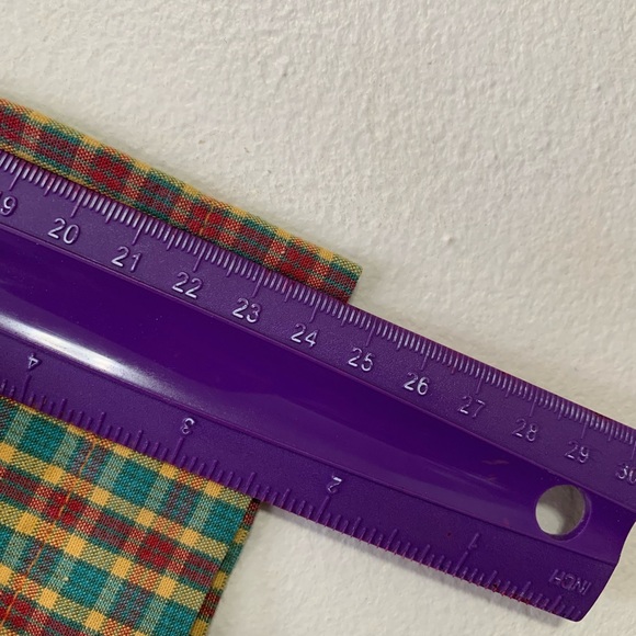 AZZARO Designer Men’s Shirt, Green color check, cotton material, M- size, - Picture 9 of 10